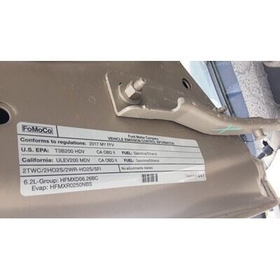 2017 Ford F-250 Super Duty Pickup Axle Assy, Front (4WD) - ~423777272