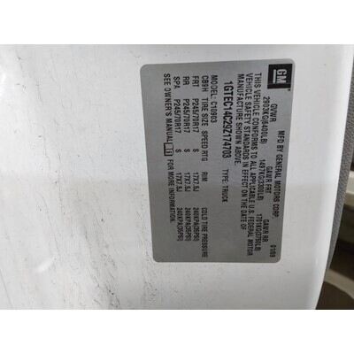 2009 Chevrolet Silverado 1500 Axle Assembly, Rear - ~415583967