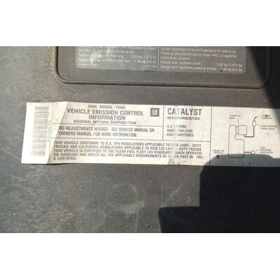 2002 Chevrolet Trailblazer Axle Assembly, Rear