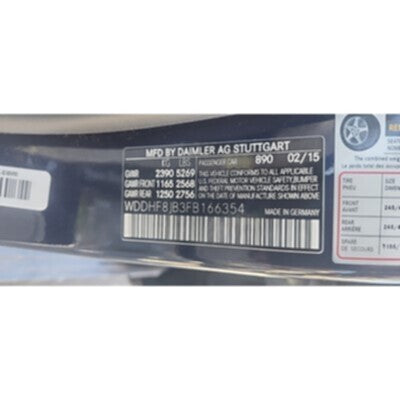 2010 Mercedes-Benz E-Class Axle Shaft - ~394160489