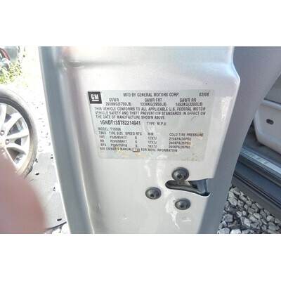 2006 Chevrolet Trailblazer Axle Assembly, Rear - ~434828059