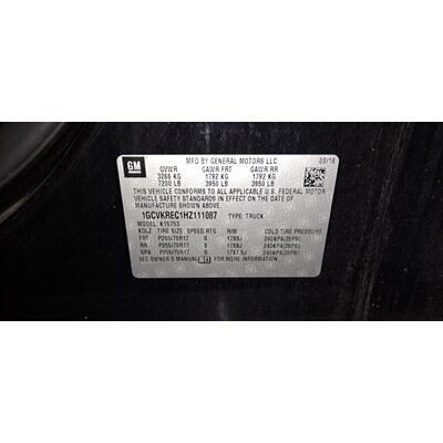 2014 Chevrolet Silverado 1500 Axle Assembly, Rear - ~416364453