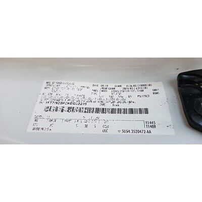 2017 Ford F-250 Super Duty Pickup Axle Assy, Front (4WD) - ~435336586