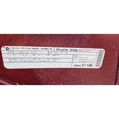 2009 Jeep Wrangler Axle Assy, Front (4WD) - ~434469446