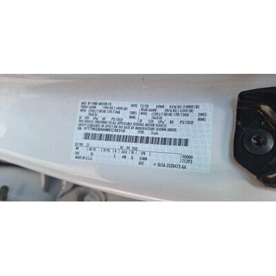 2020 Ford F-250 Super Duty Pickup Axle Assy, Front (4WD) - ~418415841