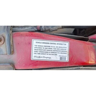 2002 Ford F-250 Super Duty Pickup Axle Assy, Front (4WD) - ~430194009