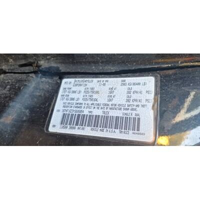 2000 Dodge 1500 Series Pickup Axle Assy, Front (4WD) - ~435137259