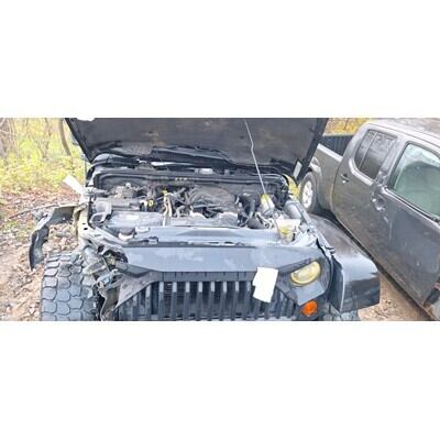 2007 Jeep Wrangler Axle Assy, Front (4WD) - ~439260075