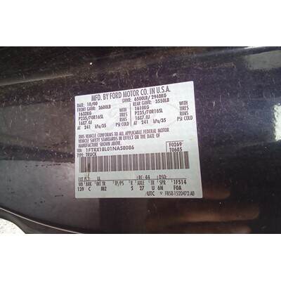 2000 Ford F-150 Series Pickup Axle Assembly, Rear - ~419261937