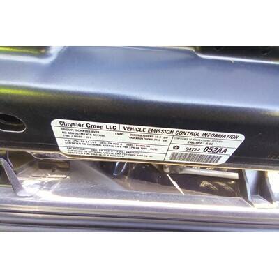 2007 Jeep Wrangler Axle Assembly, Rear - ~437302597