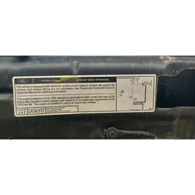 2002 Ford F-250 Super Duty Pickup Axle Assy, Front (4WD) - ~434962193