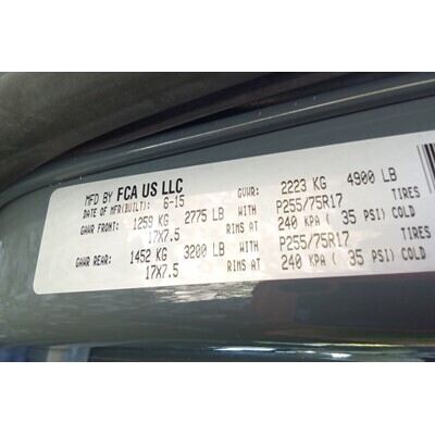 2007 Jeep Wrangler Axle Assy, Front (4WD) - ~400962003