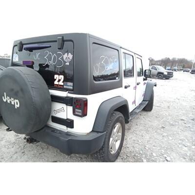 2007 Jeep Wrangler Axle Assy, Front (4WD) - ~406069363