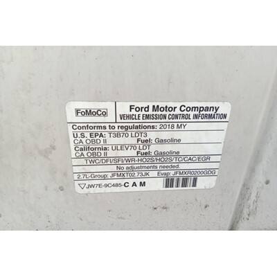 2015 Ford F-150 Series Pickup Axle Assembly, Rear - ~414030042