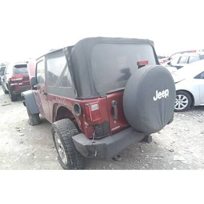 2007 Jeep Wrangler Axle Assy, Front (4WD) - ~419405374