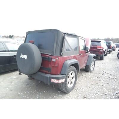 2007 Jeep Wrangler Axle Assy, Front (4WD) - ~419405374