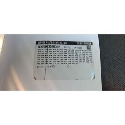 2015 Chevrolet Suburban 1500 Series Axle Assembly, Rear - ~404582999