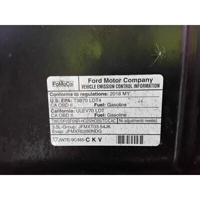 2018 Ford F-150 Series Pickup Axle Assembly, Rear - ~435507379