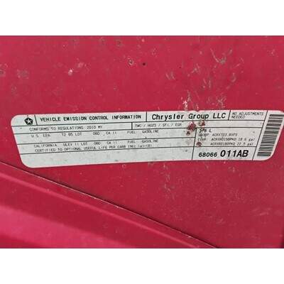 2007 Jeep Wrangler Axle Assembly, Rear - ~435507453