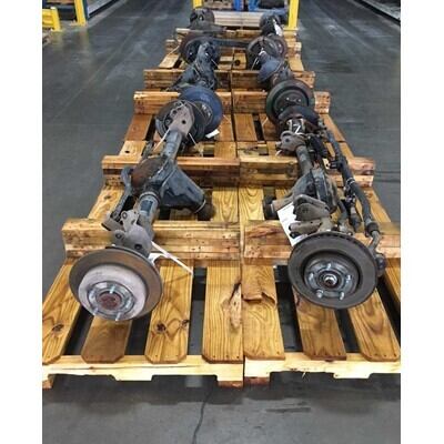 2009 Jeep Wrangler Axle Assy, Front (4WD) - ~398018218