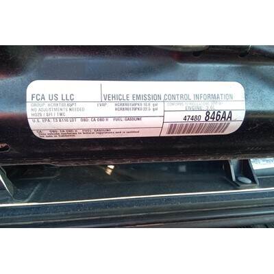 2016 Jeep Wrangler Axle Assy, Front (4WD) - ~438404454