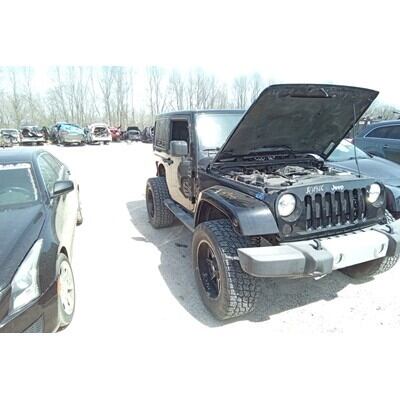 2007 Jeep Wrangler Axle Assy, Front (4WD) - ~416199042