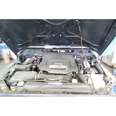 2016 Jeep Wrangler Axle Assy, Front (4WD) - ~420842440