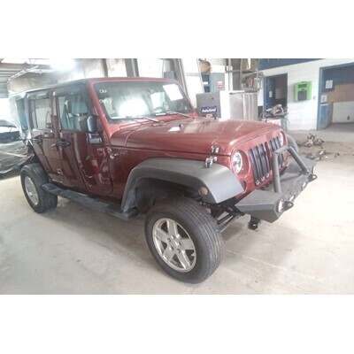 2007 Jeep Wrangler Axle Assy, Front (4WD) - ~436988066
