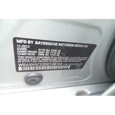 2011 BMW 535i Axle Shaft - ~396121626