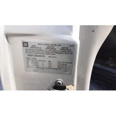 2006 Chevrolet Trailblazer Axle Assembly, Rear - ~402624724