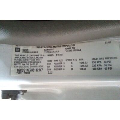 2004 Chevrolet Colorado Axle Assembly, Rear - ~414731789