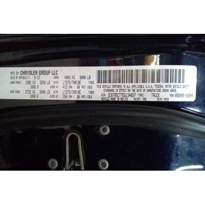 2013 Dodge 3500 Series Pickup Axle Assy, Front (4WD) - ~419074122