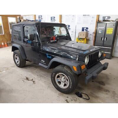 1997 Jeep Wrangler Axle Assy, Front (4WD) - ~439384940