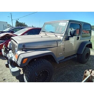 1997 Jeep Wrangler Axle Assy, Front (4WD) - ~436201771