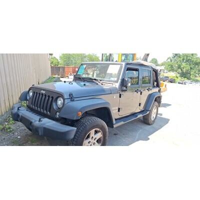 2016 Jeep Wrangler Axle Assy, Front (4WD) - ~430928785