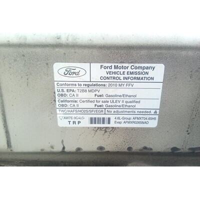 2008 Ford E-250 Van Axle Assembly, Rear