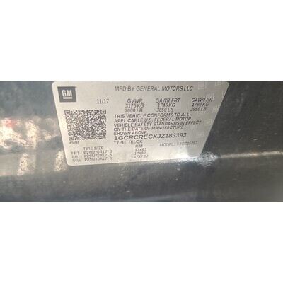 2014 Chevrolet Silverado 1500  Axle Assembly, Rear - ~417563109