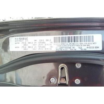 2013 Dodge 1500 Series Pickup Axle Assembly, Rear