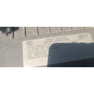 2017 Chevrolet Express 2500 Axle Assembly, Rear - ~421453785