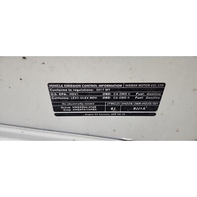 2012 Nissan NV1500 Used Axle Assembly, Rear, ~418649945