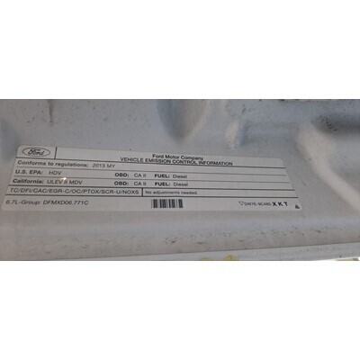 2013 Ford F-250 Super Duty Pickup Axle Assy, Front (4WD) - ~420226501