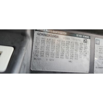 2014 Chevrolet Silverado 1500  Axle Assembly, Rear - ~425699949