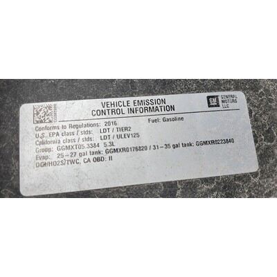 2014 Chevrolet Silverado 1500  Axle Assembly, Rear - ~425682384