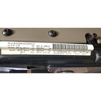 1997 Jeep Wrangler Axle Assy, Front (4WD) - ~436391485