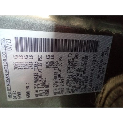 2022 Nissan Rogue Axle Shaft - ~412742582