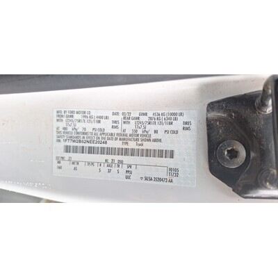 2017 Ford F-250 Super Duty Pickup Axle Assy, Front (4WD) - ~425186386