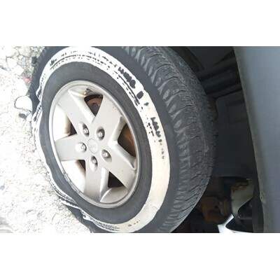 2008 Jeep Wrangler Axle Assy, Front (4WD) - ~424491202