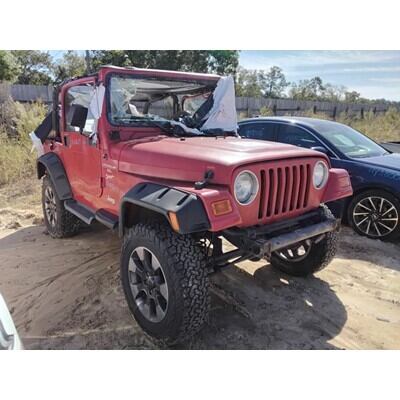 1997 Jeep Wrangler Axle Assy, Front (4WD) - ~437964395