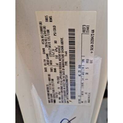 2017 Ford F-250 Super Duty Pickup Axle Assy, Front (4WD) - ~415331693