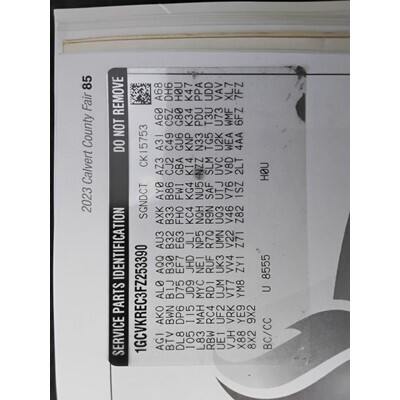 2014 Chevrolet Silverado 1500  Axle Assembly, Rear - ~422222991